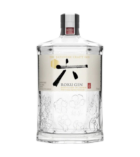 Roku Japanese Gin 750 ml (83 proof)