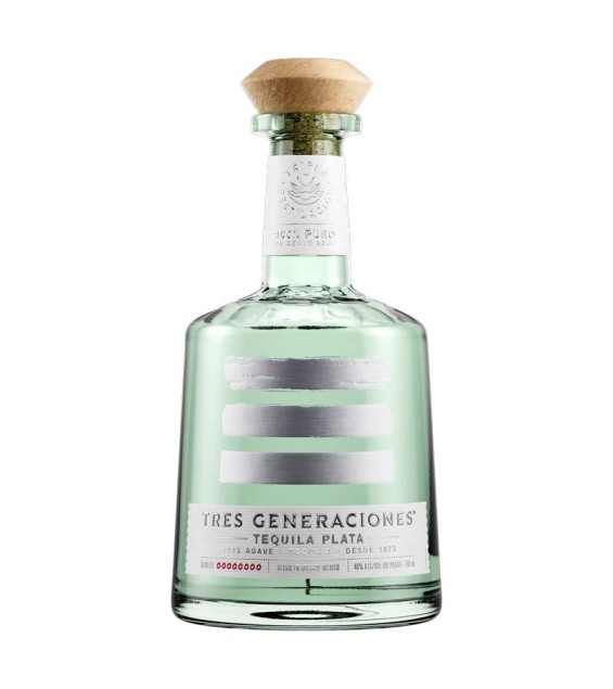 Tres Generaciones Plata Tequila 750ml (80 Proof )